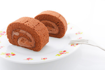 チョコレートロールケーキ