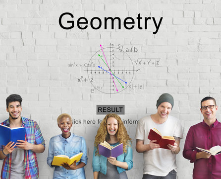 Equation Formula Geometry Calculation Concept