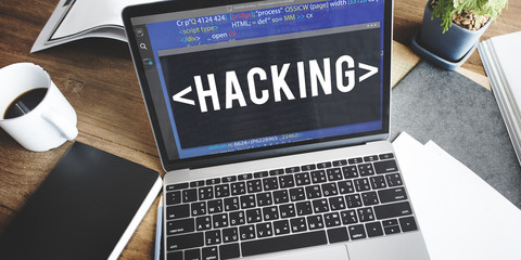 Hacking Hacking Coding Criminal Cyber Concept