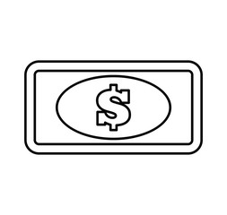 shopping bill commerce consumerism icon. Isolated and flat illustration. Vector graphic