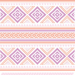 tribal background wallpaper ornament colored icon. Flat illustration. Vector graphic