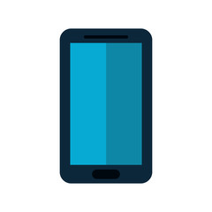 smartphone gadget display technology icon. Isolated and flat illustration. Vector graphic