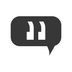 Naklejka premium bubble message communication chat icon. Isolated and flat illustration. Vector graphic