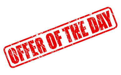 OFFER OF THE DAY stamp text