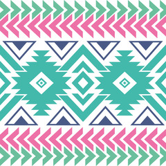 tribal background wallpaper ornament colored icon. Flat illustration. Vector graphic