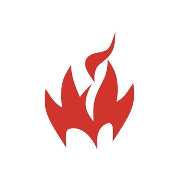 Fire Flame Logo design vector