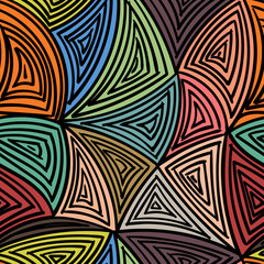 Seamless pattern with modern style.
