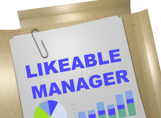 Likeable Manager concept