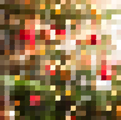 Bright colorful mosaic background