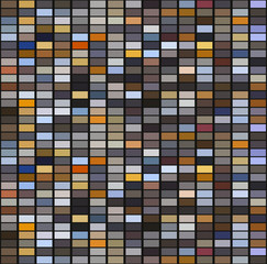 Bright colorful mosaic seamless pattern.