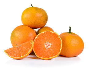 Orange isolated on white background