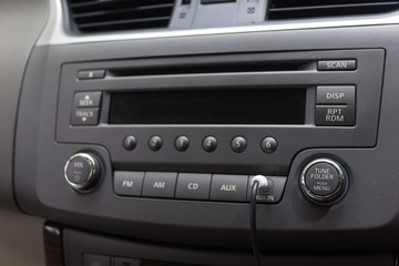 Car interior detail