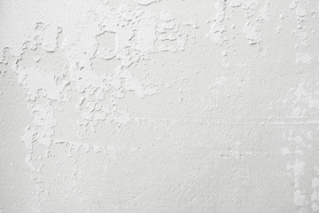 Grungy white background of natural cement or stone old texture. Weathered wall backdrop