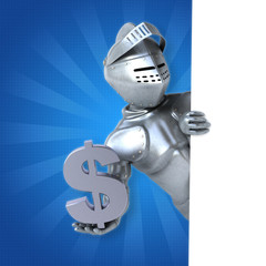 Naklejka premium Fun knight