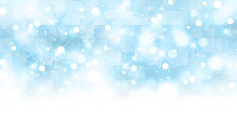 クリスマス　雪　光　背景