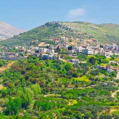 Fototapeta premium Druze Town
