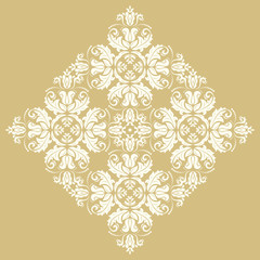Elegant Vector Ornament in the Style of Barogue