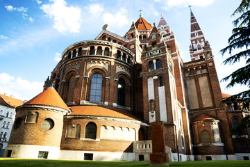 Fototapeta na wymiar Cathedral of Szeged,Hungary