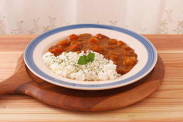 美味しそうなカレーライス