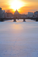 Naklejka premium St. Petersburg, Urban landscape