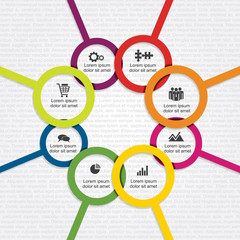 Infographic design template. Vector illustration.