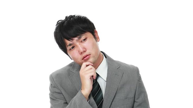 苦悩するビジネスマン