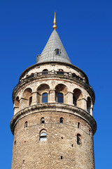 Fototapeta na wymiar Galata tower,Istanbul,Turkey