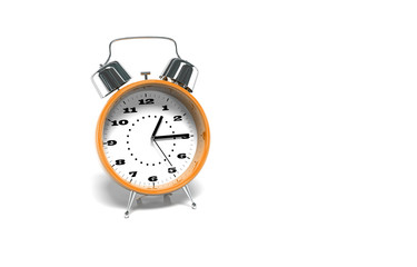 color alarm clock, 3d render