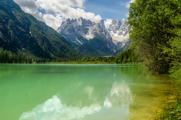 Lac di Landro. Dolomites