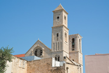 Fototapeta na wymiar Cathedral of St. Maria Assunta. Giovinazzo. Puglia. Italy. 
