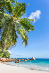 plage paradisiaque d'anse Lazio, Praslin, Seychelles
