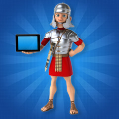 Naklejka premium Roman soldier