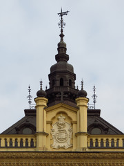 Fototapeta na wymiar Bishop's palace, Novi Sad, Europe