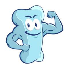 Strong Muscular Bone Character Design