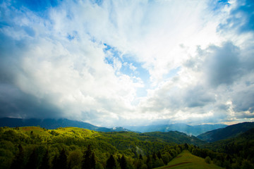 Amazing view from mountain