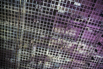 Obraz premium The ceiling air-conditioning of stadium