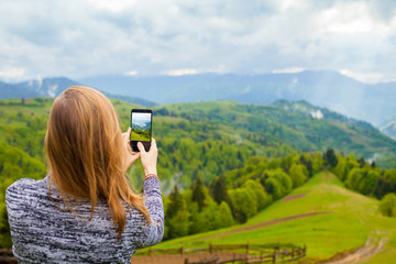 Beautiful view from mountain