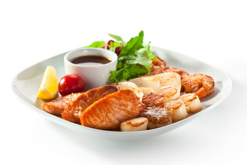 Grilled Seafood Plate