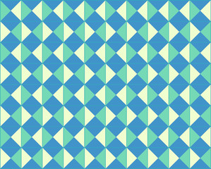 Triangle pattern background in blue white color