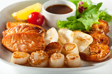 Grilled Seafood Plate