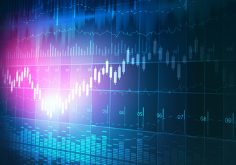 Sound equalizer background . Mixed media