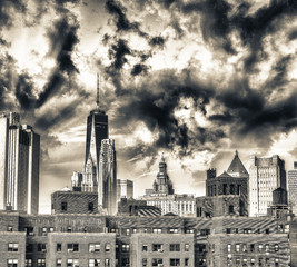 Obraz premium Buildings of Manhattan, New York City