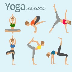 Yoga asanas