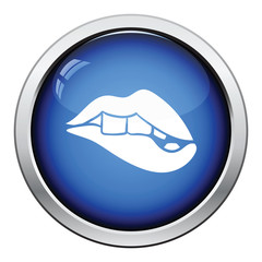 Sexy lips icon