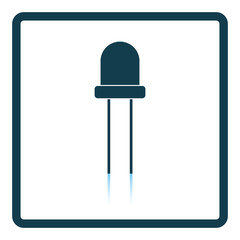 Light-emitting diode icon