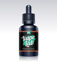 E-Liquid Bottle Mockup