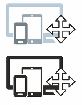 Responsive Web Design Symbol - two ways