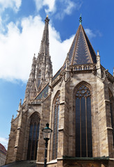 Fototapeta premium Vienna St. Stephen's Cathedral or Shtefansdom 