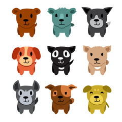 Cartoon character dogs