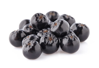 Chokeberry in closeup